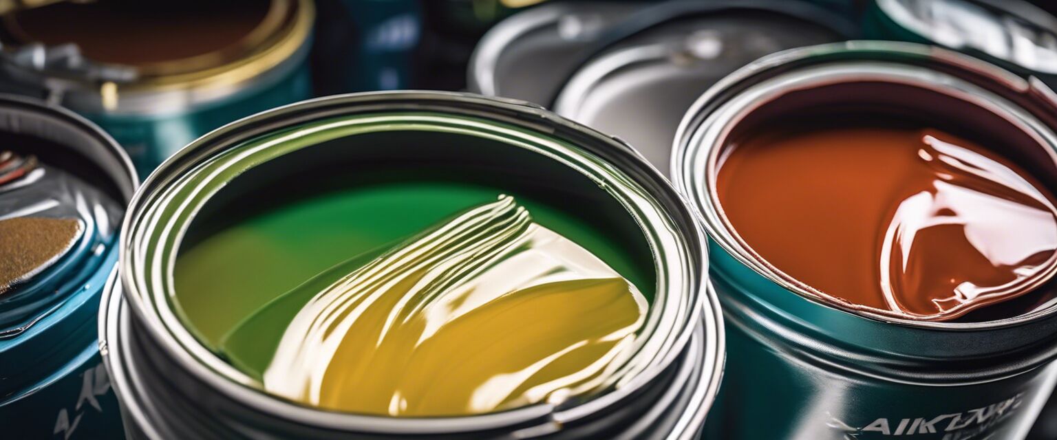 Acrylic enamel automotive paint