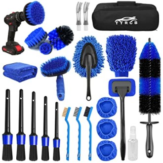 26Pcs Car Detailing Brush Set